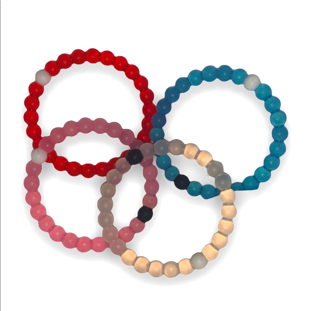 set of 4 Lokai Bracelets (like new, barely worn!)